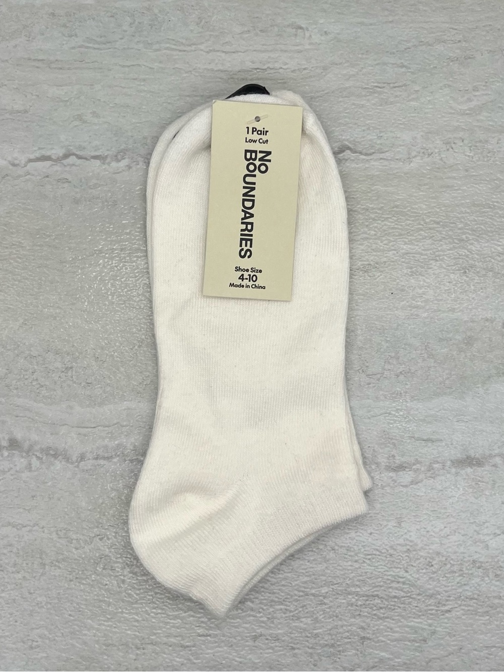 🫧 $2 No Boundaries Low Cut Socks NWT